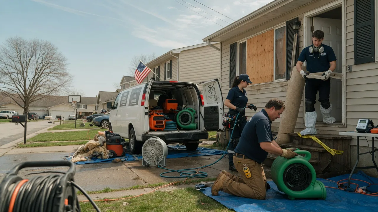 Water Damage Restoration in Ensign, KS near me